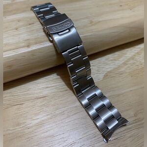 ✅SEIKO 5 Spots 4R36- Stainless Original Steel Bracelet  Size 20mm SRPE51K1/53K1